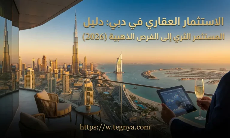 الاستثمار العقاري في دبي: دليل المستثمر الثري إلى الفرص الذهبية (2026)