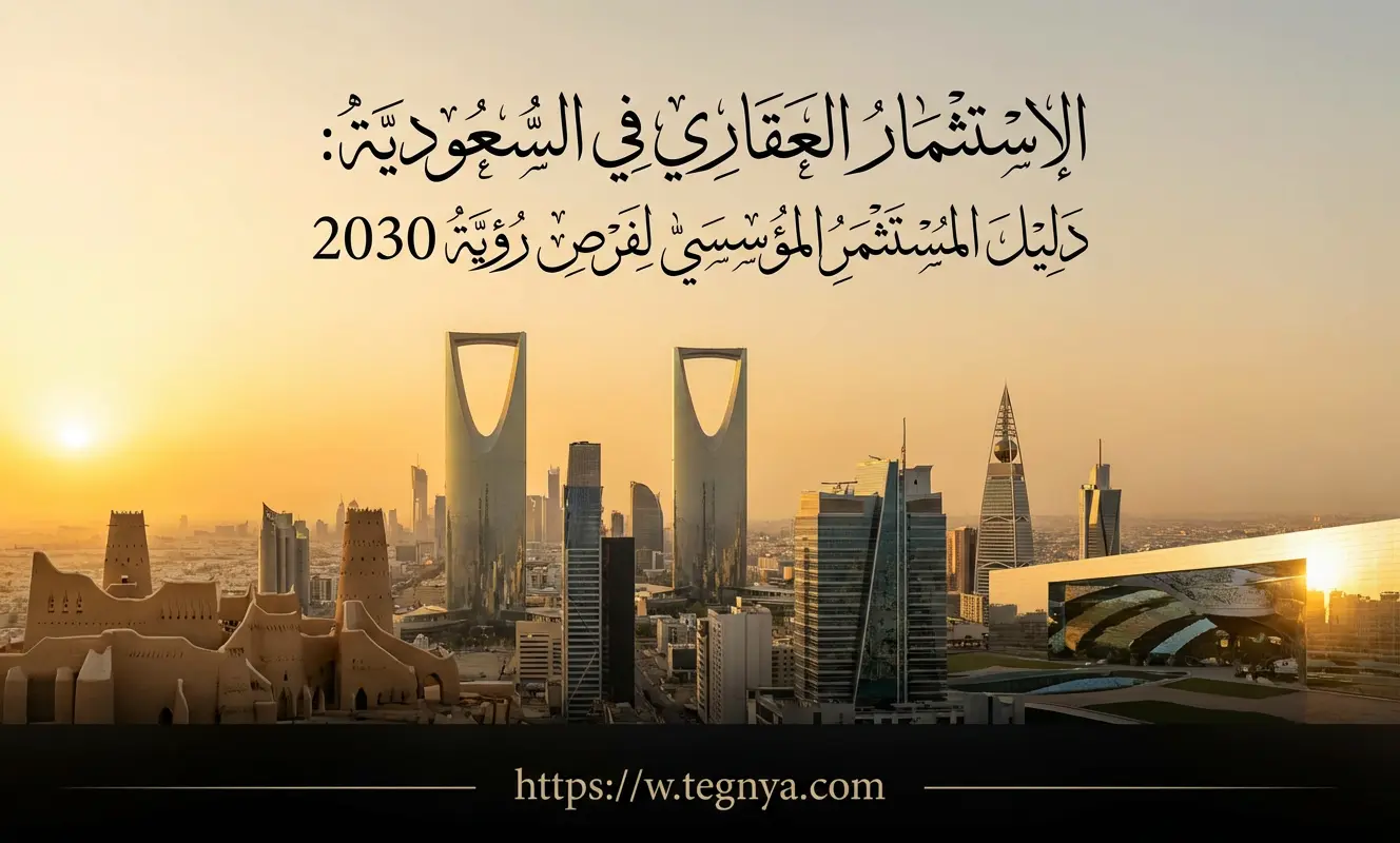 الاستثمار العقاري في السعودية: دليل المستثمر المؤسسي لفرص رؤية 2030