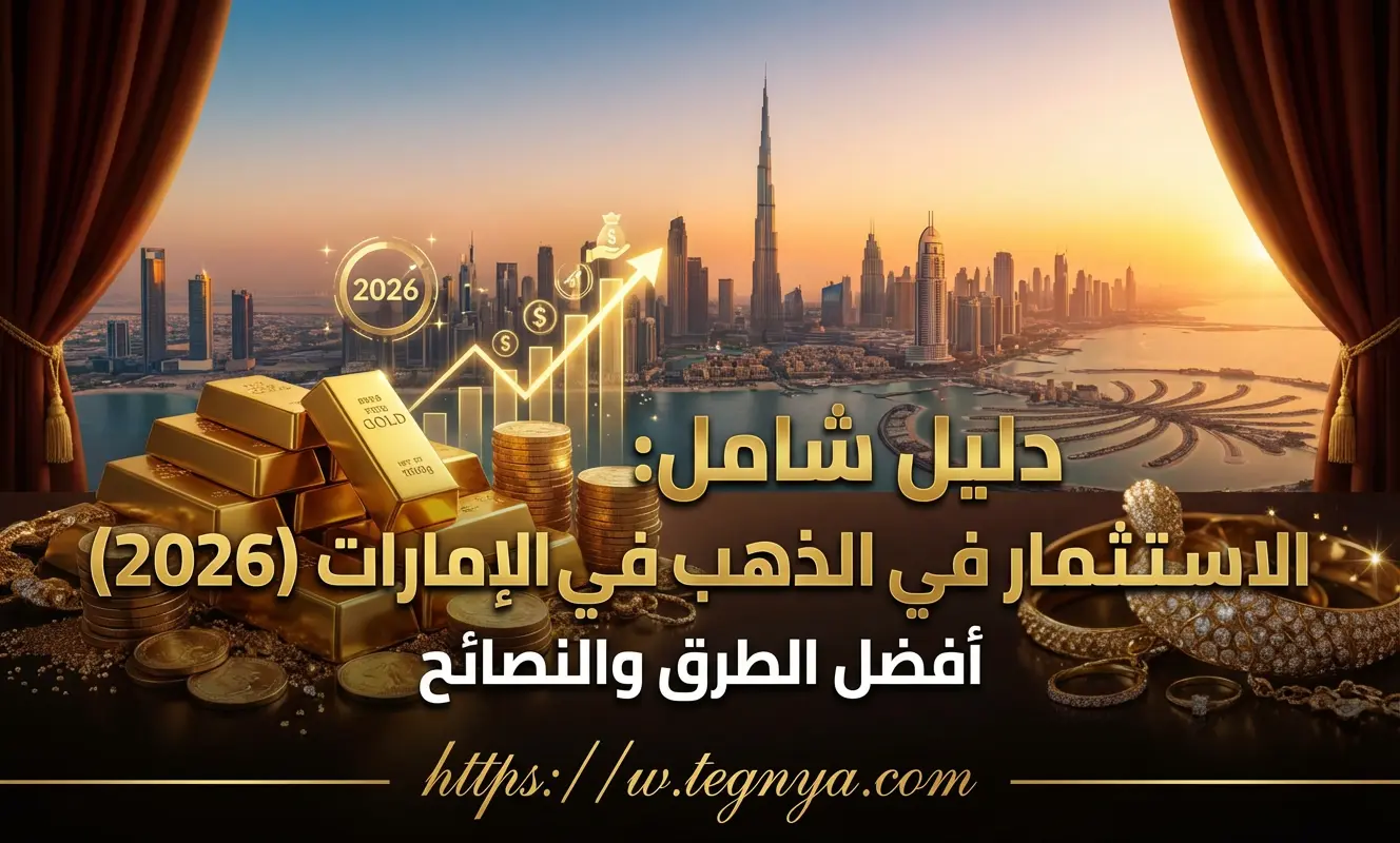 دليل شامل: الاستثمار في الذهب في الإمارات (2026) أفضل الطرق والنصائح
